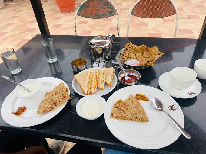 Breakfast on the terrace